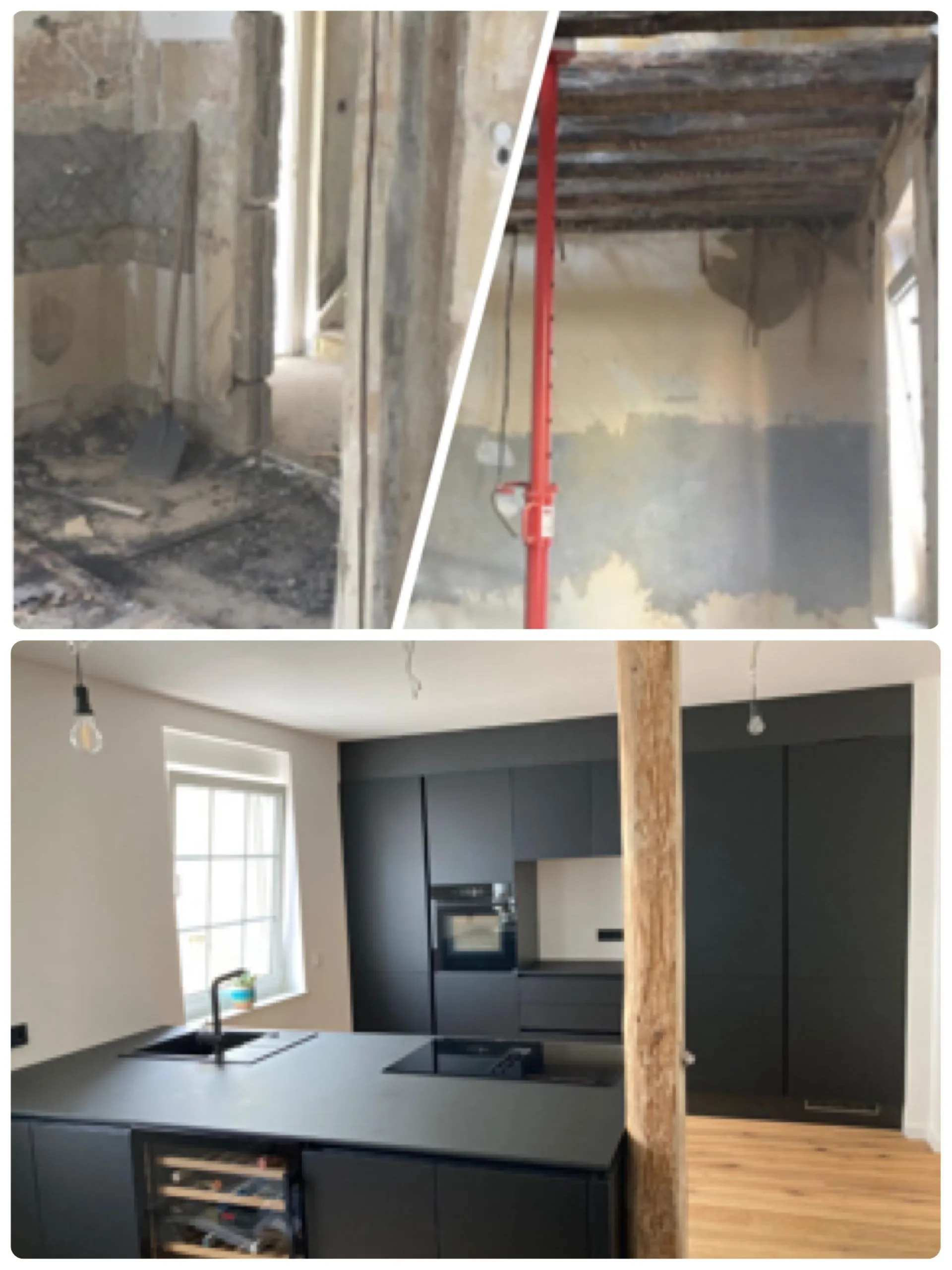 Küche Vorher/Nachher