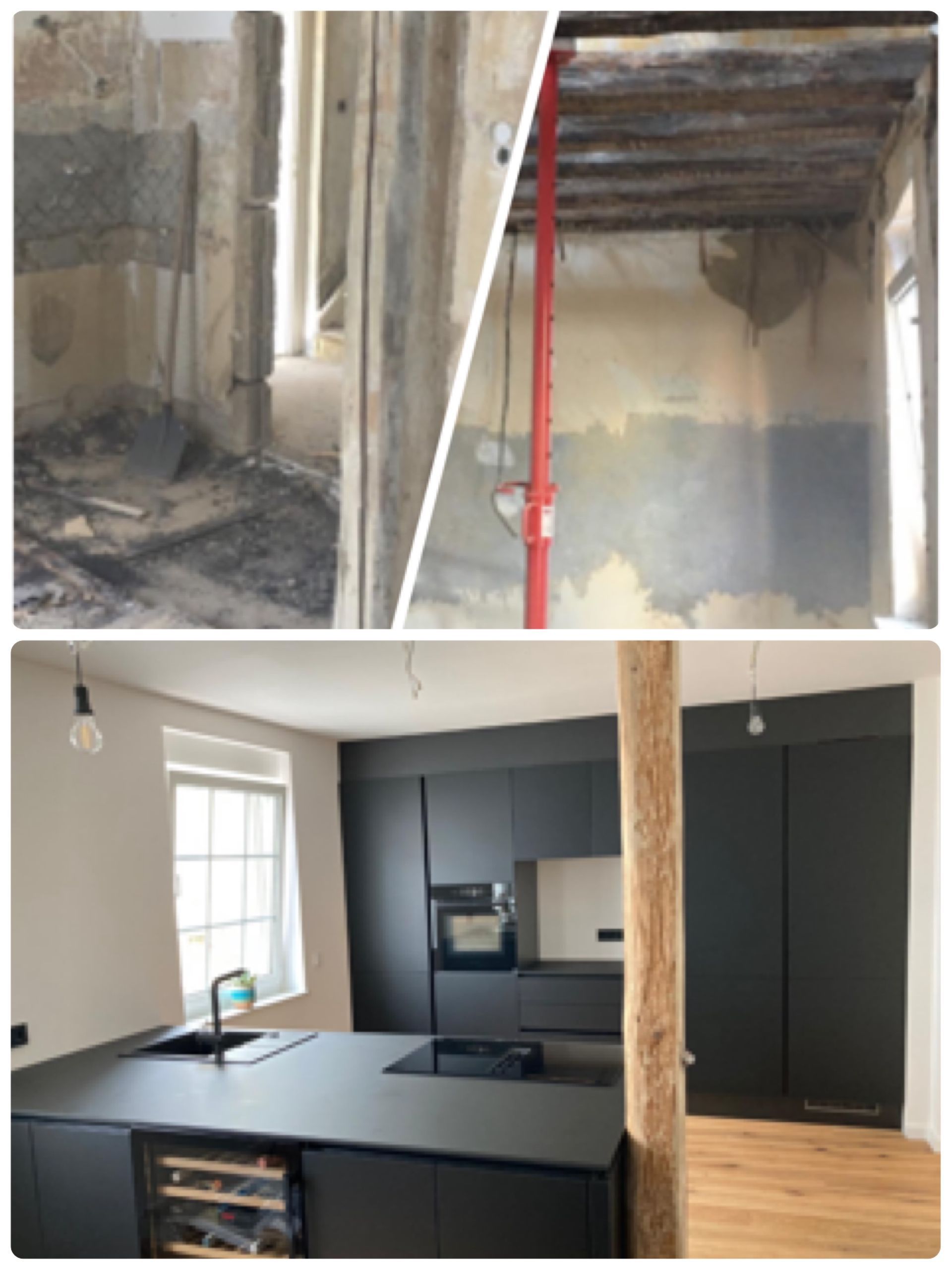 Küche Vorher/Nachher